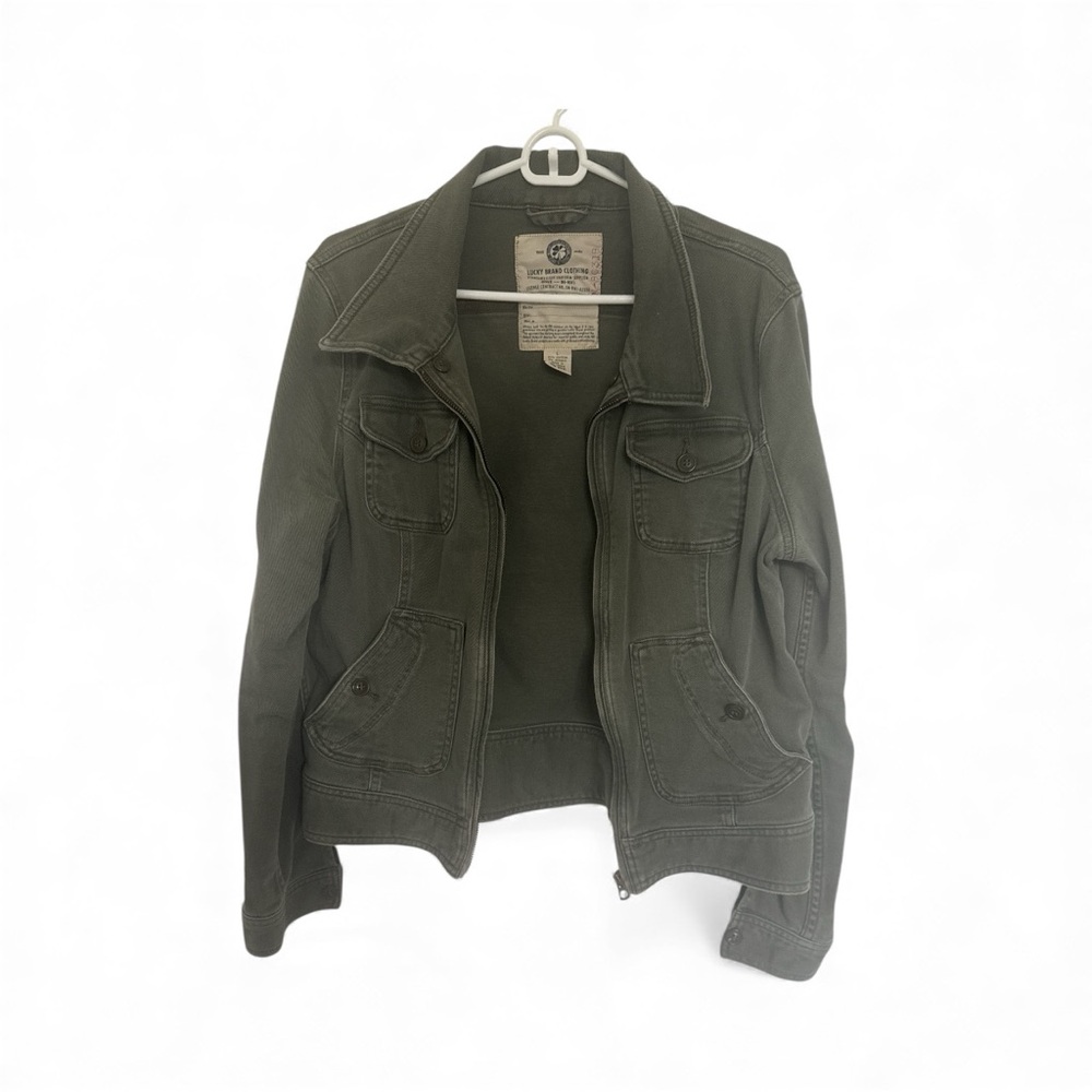 Lucky Brand Olive Utility Jacket